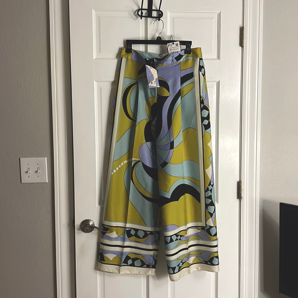 NWT Zara silky pants